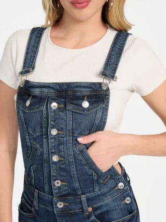 Leisure Denim Overall Jumpsuit