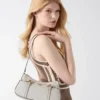 Leona Logo Shoulder  Bag