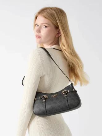Leona Logo Shoulder  Bag