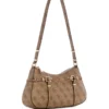 Leona Logo Shoulder  Bag