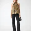 Leopard Allure Halter Top