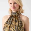 Leopard Allure Halter Top