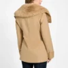 Lilia Faux-Fur Collar Coat