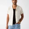 Linen-Blend Shirt