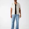 Linen-Blend Shirt
