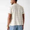 Linen-Blend Shirt