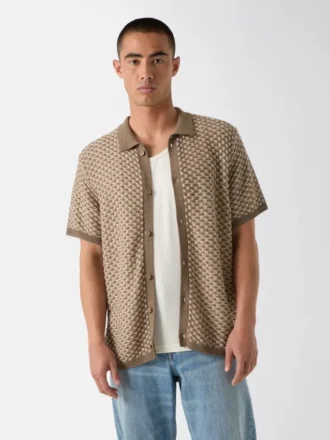 Linen-Blend Sweater