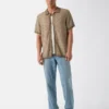 Linen-Blend Sweater