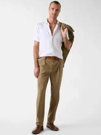 Lion Peony Jacquard Shirt