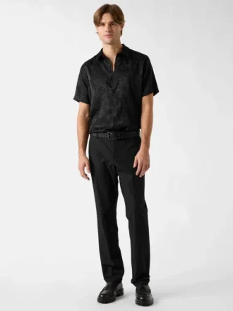 Lion Peony Jacquard Shirt