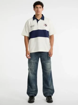 Logo Short-Sleeve Rugby Polo