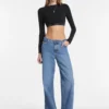Logo-Tape Crop Top