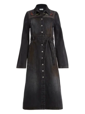 Long Denim Coat