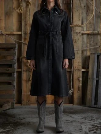 Long Denim Coat