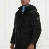 Long Down Hooded Jacket