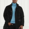 Long Down Hooded Jacket