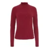 Long-Sleeve Lettuce Edge Top