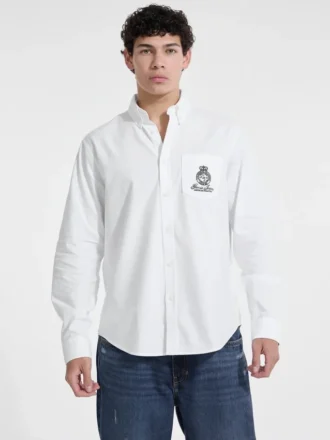 Long-Sleeve Pocket Shirt