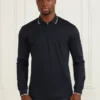 Long-Sleeve Zip Polo