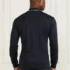 Long-Sleeve Zip Polo