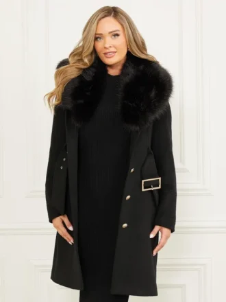 Loreta Wool-Blend Coat