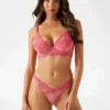 Louise Floral Lace Thong