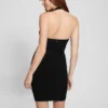 Lucia Belted Wavy Sweater Dress