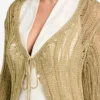 Lucky Lurex Net Duster Cardigan