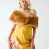 Lucylle Faux-Fur Shawl Scarf