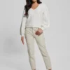 Madeline Textured V-Neck Sweater