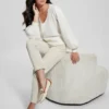 Madeline Textured V-Neck Sweater