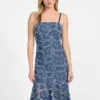 Maisy Lace Indigo Dress