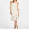Maisy Strapless Lace Dress
