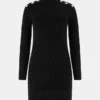 Marciano Rib-Knit Mini Dress