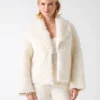Margot Longline Faux-Fur Coat