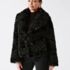 Margot Longline Faux-Fur Coat