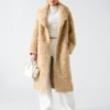 Margot Longline Faux-Fur Coat