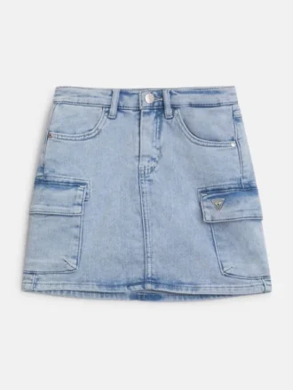 Maria Denim Cargo Skirt (7-14)
