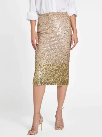 Marilyn Sequin Midi Skirt