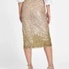 Marilyn Sequin Midi Skirt