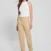 Mariza Faux-Suede Cargo Pants