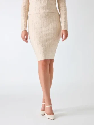Marti Pencil Sweater Skirt