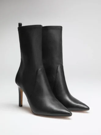 Mavrik Leather Ankle Bootie