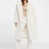 Maya Longline Faux-Fur Coat