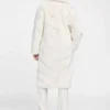 Maya Longline Faux-Fur Coat