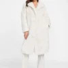 Maya Longline Faux-Fur Coat