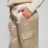 Megan Cargo Satin Pants