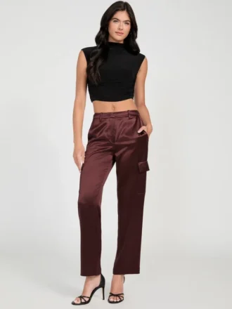 Megan Cargo Satin Pants