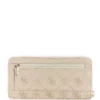 Melinda Quattro G Large Zip-Around Wallet