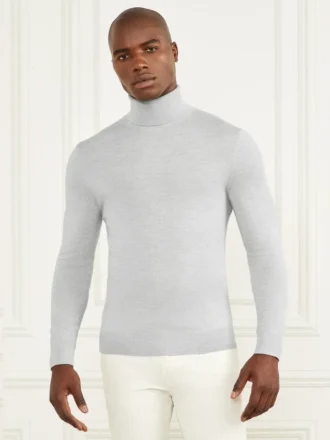 Merino Wool Turtleneck Sweater